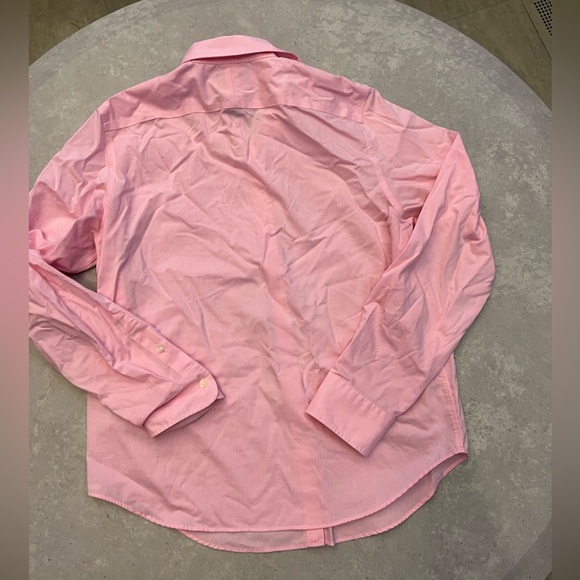 Chaps Women's Pink Button-Down Shirt - Picture 3 of 3